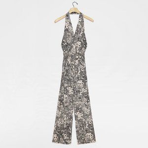Anthropologie Giovanna Halter Jumpsuit